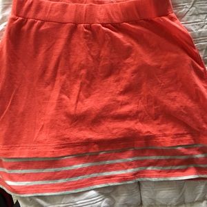 Poppy colored Horny toad skirt